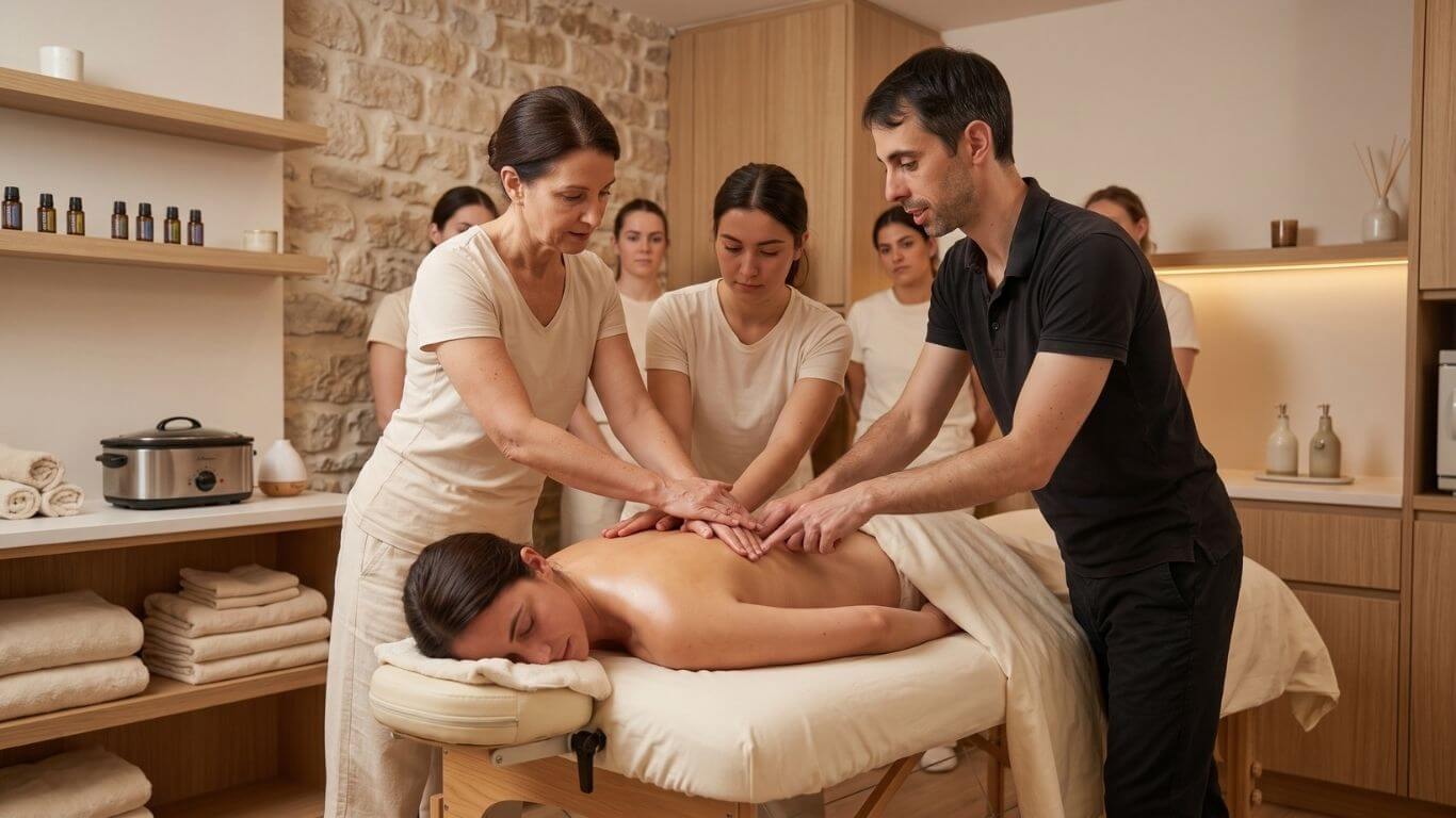 Formation massage californien MRAUK-U — apprentissage et pratique encadrée