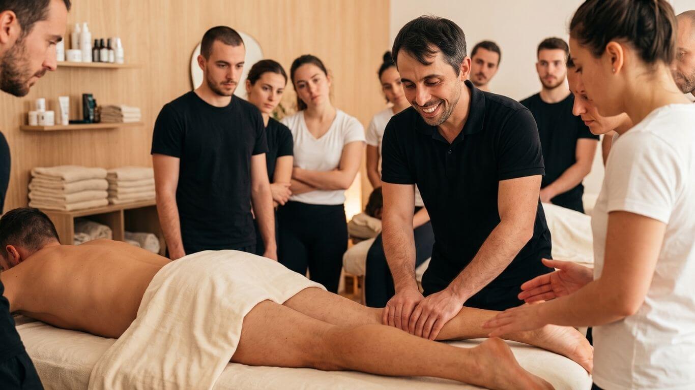 Supervision collective du Massage Sportif au centre MRAUK-U
